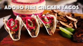 The BEST Chicken Tacos You’ll Ever Make (Adobo + Achiote Over FIRE 🔥)