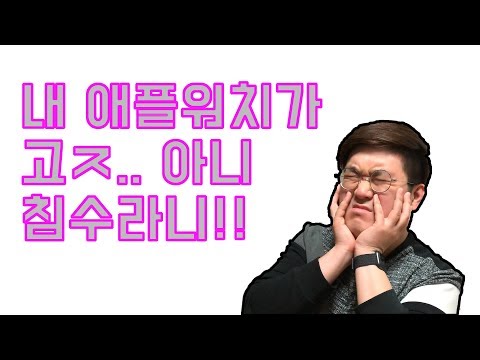 애플워치 침수로 인한 고장 교체기 과연 무상일까 유상일까 가로수길 애플스토어 