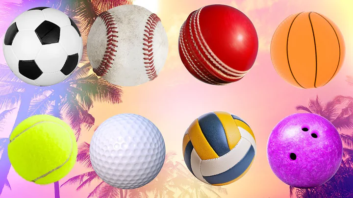 Types of Balls ⚽️ | Learning Names of Sports Balls in English for Kids