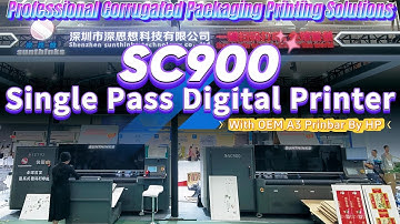 Sunthinks SC900 Single Pass Printer : Professional Corrugated Carton Packaging Printing Solutions.
