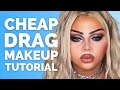 Drugstore Drag Queen Makeup Tutorial| Cheap As Chips!
