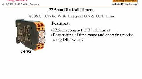 SELEC 800XC ANALOG TIMERS