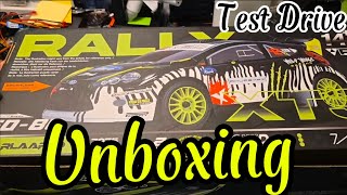 Rlaarlo XTS-F10 1/10 Scale Brushless RC Rally Car Unboxing &amp; First Drive | 4WD Metal Chassis