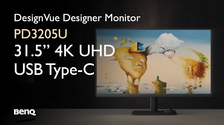 BenQ DesignVue PD3205U 4K Designer Monitor with USB-C