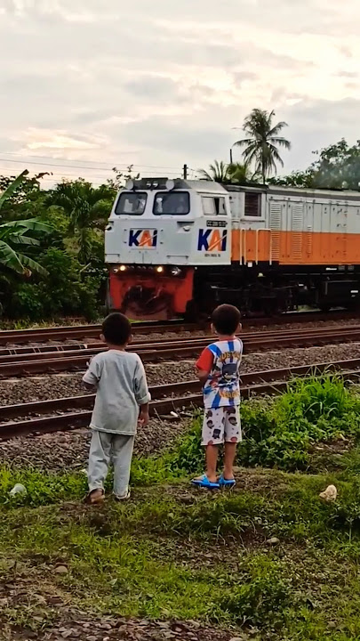 RAILFANS MENYAPA #kereta