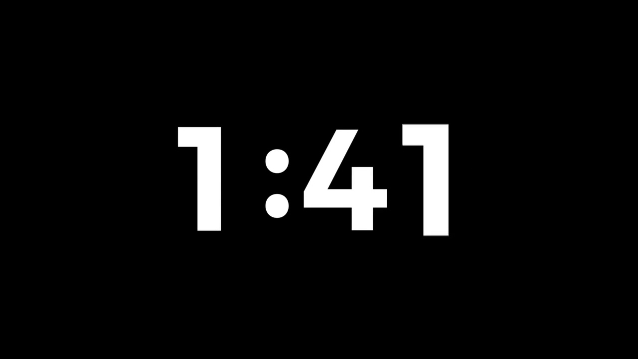 3 minute countdown timer - animated black and white - YouTube