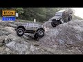 RC Car SCX10 III Jeep JT Gladiator & YK4102(Absima CR 3.4 SHERPA) Rock Climbing 3.