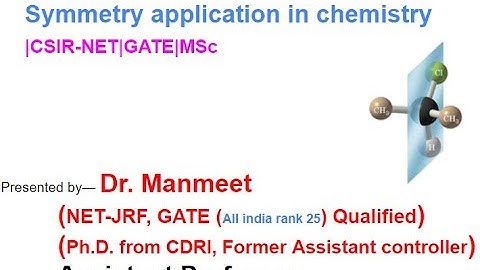 Group Theory: Symmetry application in chemistry |CSIR-NET|GATE|MSc
