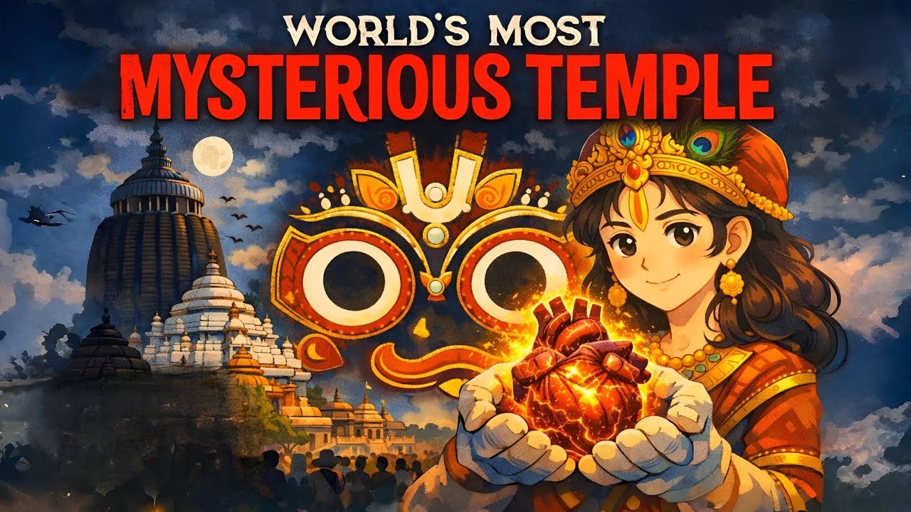 Jagannath Temple Mystery 😨 | जहां आज भी धड़कता है श्री कृष्ण का दिल