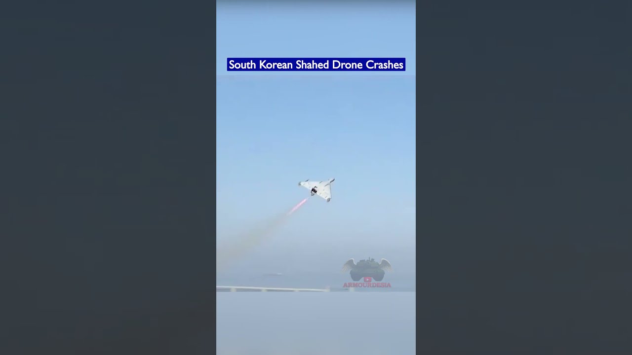 South Korea’s Shahed-Like Drone Fails During Launch