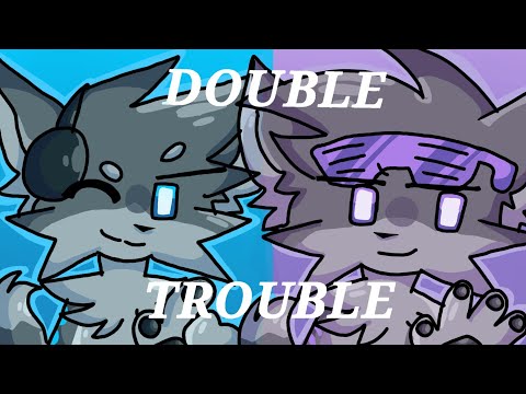 DOUBLE TROUBLE | meme animation | kaiju paradise | jammer and shade 