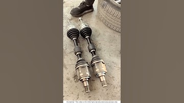 Toyota Camry Front CV Joint Sound Fixed 🔧 | Replacement Guide #shortsfeed #automobile