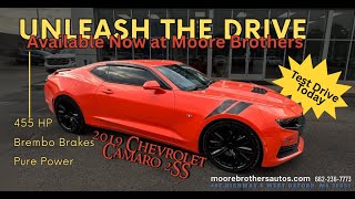 2019 Chevrolet Camaro 2SS | 455 HP of Pure American Muscle at Moore Brothers Auto Sales
