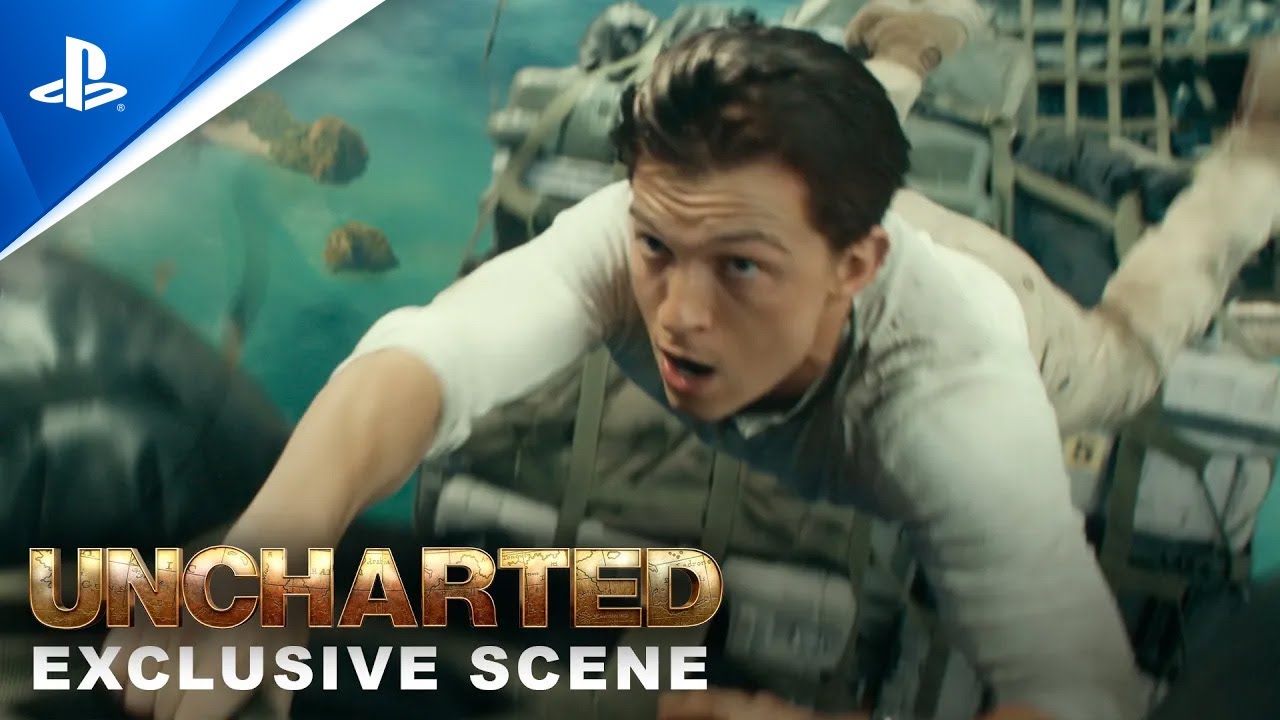 UNCHARTED | Exclusive Scene - Plane Fight | In Cinemas 17th February 2022