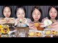 [ENG SUB] Assorted desserts | Mochi, container cake, purple rice bread | Kwai mukbang ASMR