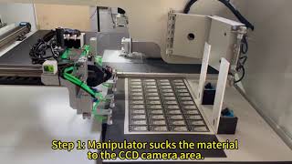 Vility customized automatic high speed CCD sheet to sheet target hole punching machine User guide