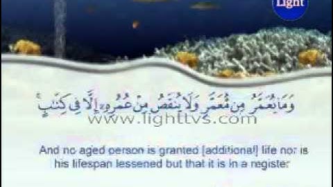 Surah Fatir - Originator -- سورة فاطر (Abdul Wadood Haneef)