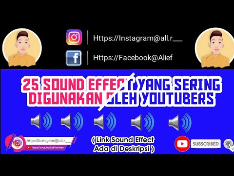 25 Sound Effect Yang Sering Digunakan Oleh YouTubers Link Sound Effect Ada Di Deskripsi