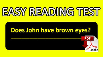 Reading  Exercise - Read the text and answers level A - easy level - Easy English Lesson