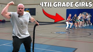 How Many 4th Graders Does it Take to Beat the World's Strongest Man?