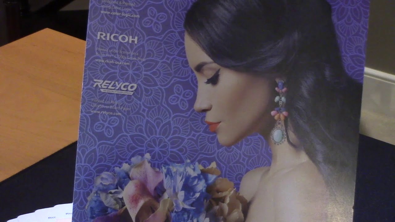 Ricoh Pro™ C7200 Series Press: Pattern FX / Relyco UltraSilver Board ...