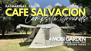 CAFE SALVACION CAMPSITE GROUNDS [4K] - Dasmariñas, Cavite | Mobi Garden Tent Setup | Kap Jerry