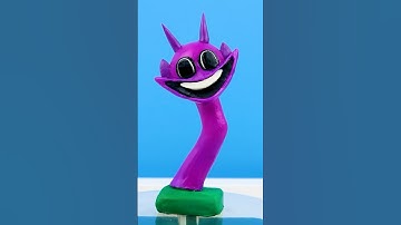 Making Incredibox Sprunki phase 4 Purple (Durple) with CLAY #sprunki #sprunkiincredibox