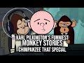 Karl Pilkington's Funniest Monkey Stories | Compilation, Chimpanzee That Special