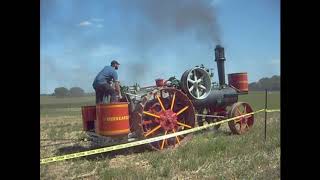 1st of two MINNEAPOLIS Steam Engines Plowing at 2019 Sycamore IL Threshing Show