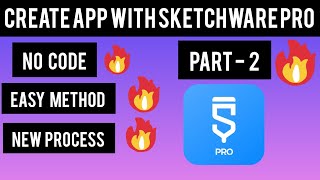 How to Create an App in Sketchware Pro (Part 2) | 🚀 #Sketchware #NoCode #AndroidApps#AppDevelopment