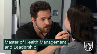 Take your career to the next level with the Master of Health Management and Leadership