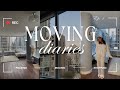 MOVING DIARIES Ep. 1 | packing, last day in my studio, moving to my 2bd downtown apartment