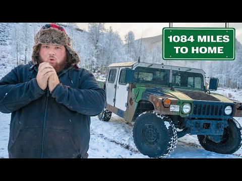 Driving 1,084 Miles in a Humvee...It was Terrible