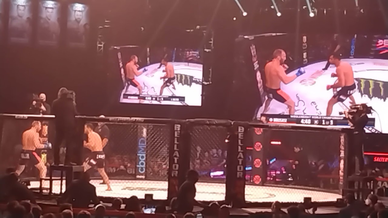 Bellator 264 mma  Gegard mousasi vs salter round 1 footage