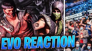 Mortal Kombat 1 Reptile, Havik, \& Ashrah Reveal | Mortal Kombat 1 EVO Crowd Reaction