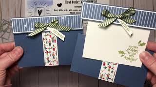 Stampin’ Up! Simple Present Gift Card or Money Holder