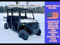 Terick Solutions Polaris Ranger 570 Floor Mats