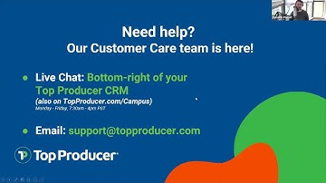 Getting Started with Top Producer® X CRM (10/04/2022)