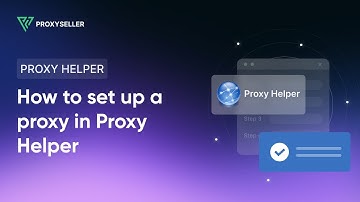 Proxy configuration in a Proxy Helper extension