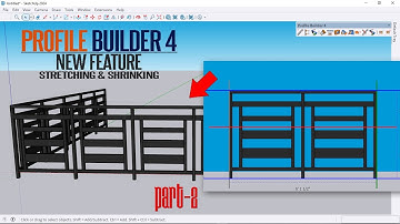 SketchUp Profile Builder 4 New Feature Part 2 | SketchUp Plugin Tutorial