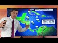 Caribbean Thunderstorms on the Move