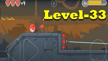 Red Ball 4 Chapter 3 Box Factory Level 33 ||
