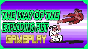 THE WAY OF THE EXPLODING FIST - C64 - (Competition Edition) GAMEPLAY