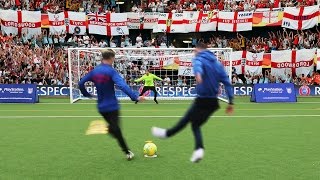 Penalty shootout challenge vs chelsea football player!!