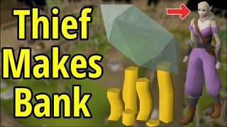 OSRS Thieving Money Making | Running Elves Pockets (best skilling money making method)