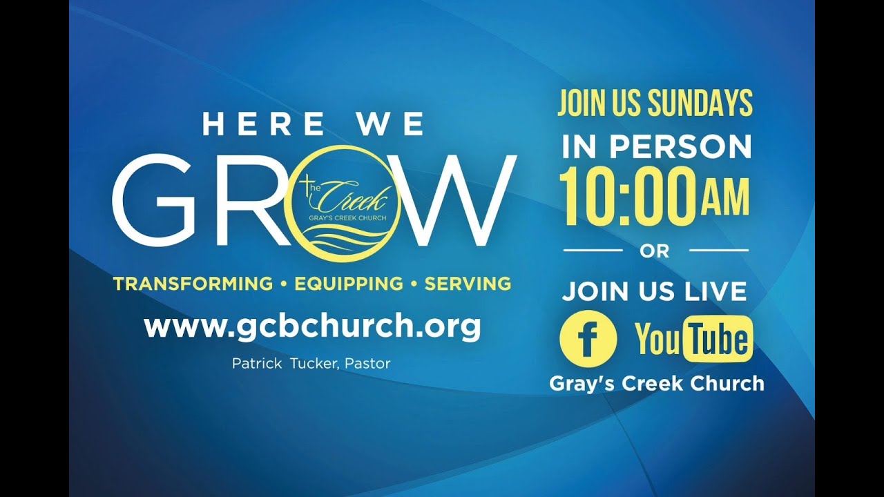 Gray's Creek Worship Service January 4, 2026