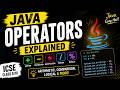 Operators in Java Explained | ICSE Class 9-10 | Java Easy Hai!!