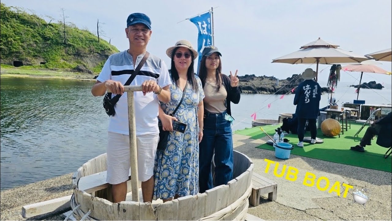 TUB BOAT🚣‍♀️AH KAN CHUANG || SADO || JAPAN