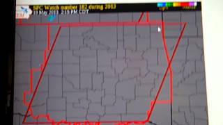 EAS #667: Tornado Watch #182 (5/19/2013)