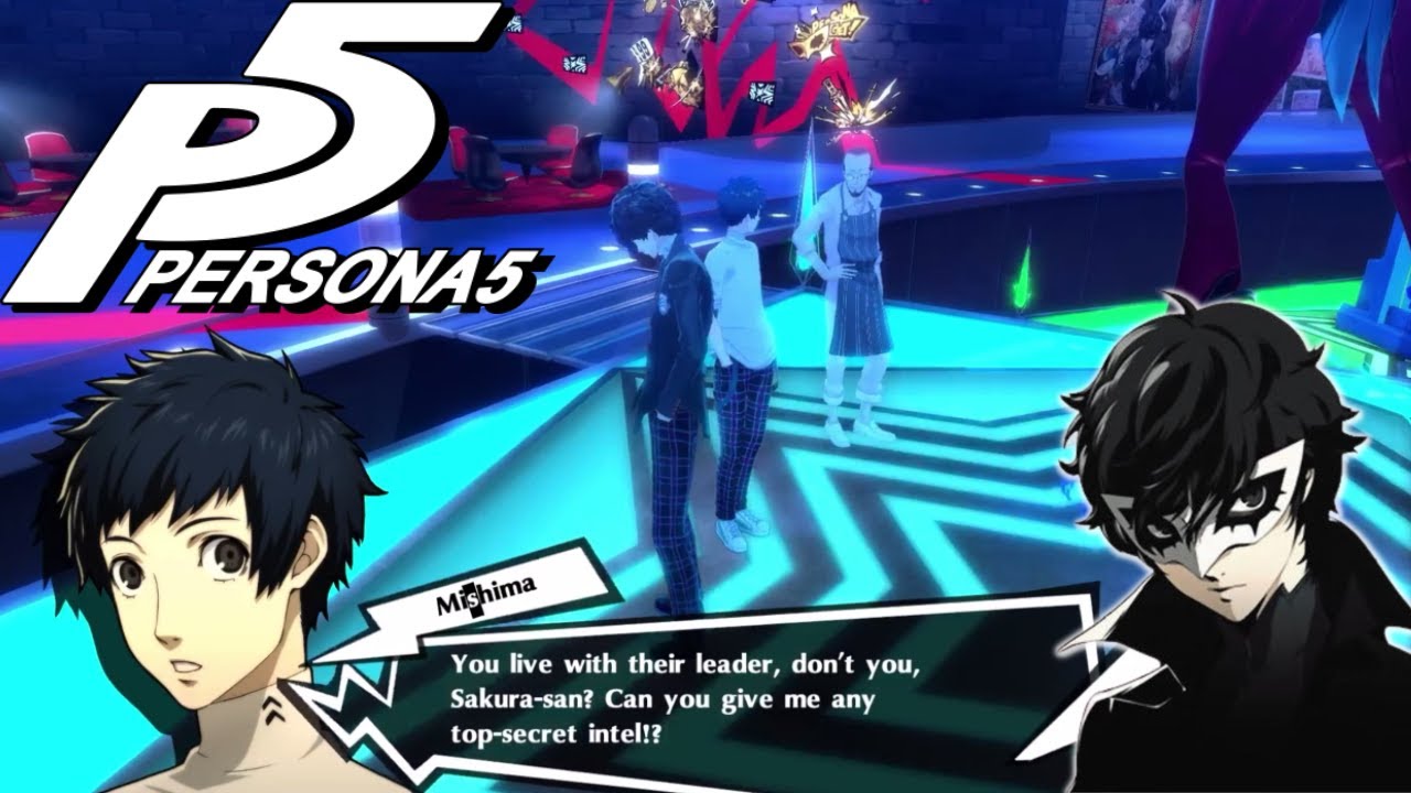 Mishima Tries To Get The Inside Scoop On The Phantom Thieves | Persona